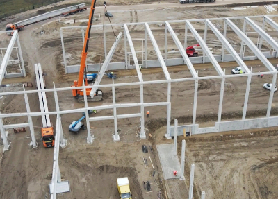 VIDEÓ: Gebrüder Weiss logisztikai létesítményének bővítése