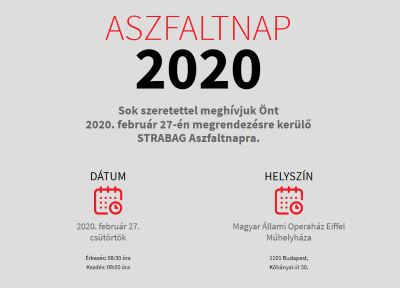 STRABAG Aszfaltnap 2020