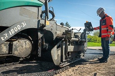 Tamási–Kecsege útszakasz felújítása