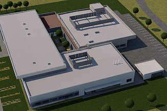 Kutatási, Fejlesztési és Innovációs Központ látványterv