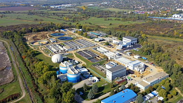 Szennyvíztisztító telepének fejlesztése