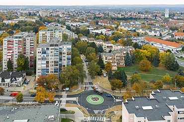 Nagykanizsán körforgalom