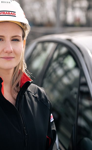STRABAG-os kolléganő